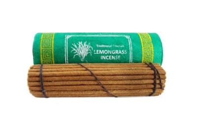 Купить Натуральные тибетские благовония безосновные Лемонграсс (Lemongrass) 19см. 30шт.