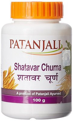 Шатавари Чурна 100 г, Патанджали; Shatavar Churna, 100 g, Patanjali