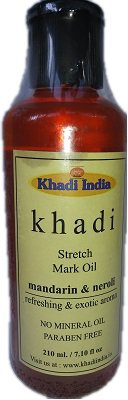 Кхади  Масло от растяжек Мандарин и нероли 210мл.Khadi Stretch  Mark oil Mandarin & neroli