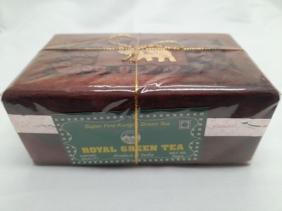 Чай в деревянной шкатулке Королевский зеленый / Royal Green Tea 50 гр