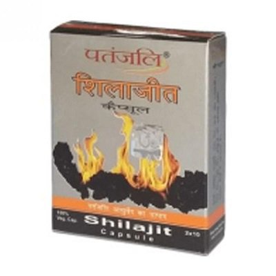 Купить индийское мумиё Шиладжит Патанджали (Shilajeet Patanjali), 20 капсул