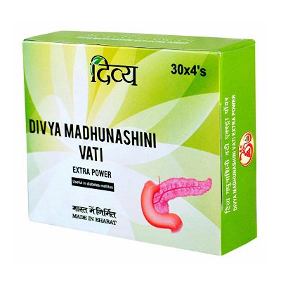 Мадхунашини Вати Патанджали Дивья (Madhunashini Vati Divya), 120 таблеток