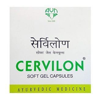 Купить Цервилон: для шейного отдела позвоночника (120 кап, 625 мг), Cervilon Ayurvedic Capsules, произв. AVN