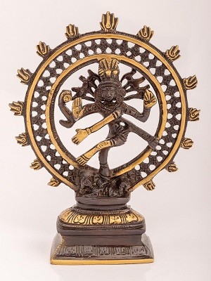 Купить Статуэтка из бронзы "Танцующий Шива Натарадж" 20*16*6см.