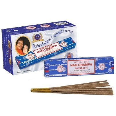Благовоние Сатья Наг Чампа (Nag Champa incense sticks) Satya 15г.
