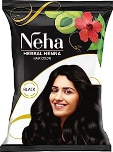 Neha Herbals Hair Colour Black 10g/ Краска для Волос (Черный) 10г