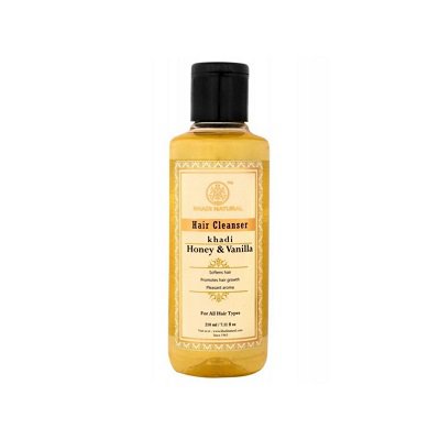 Купить Шампунь для волос Мед и Ваниль, 210 мл, производитель Кхади; Honey & Vanilla Hair Cleanser, 210 ml, Khadi