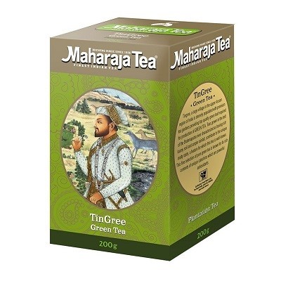 Купить Чай Зеленый Ассам Тингри 200г / Maharaja Tea Assam TinGree Green Tea 200g