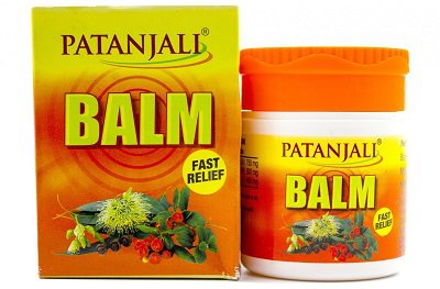 Бальзам от простуды и головной боли, Patanjali Balm, 25 г