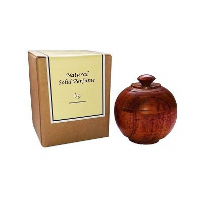 духи сухие в деревянной шкатулке красного дерева 6г. Secrets of india Опиум