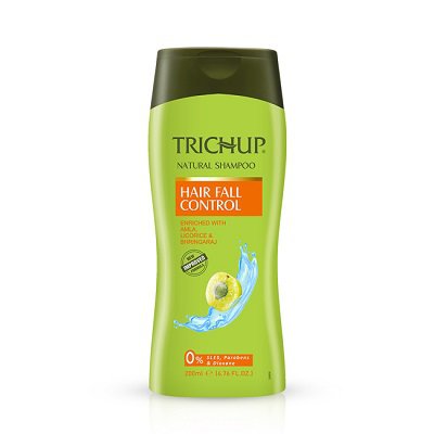Шампунь против выпадения волос Тричуп, 200 мл, производитель Васу; Trichup Herbal Shampoo, Hair Fall Control 200 ml, Vasu