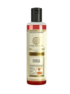 Шампунь «Мед и Миндаль» Кхади Натурал (Hair Cleanser Honey Almond Khadi Natural), 210 мл. 