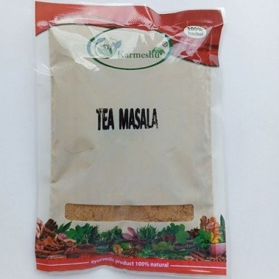 Купить Смесь специй для чая пакет | Tea masala | 100 г | Karmeshu