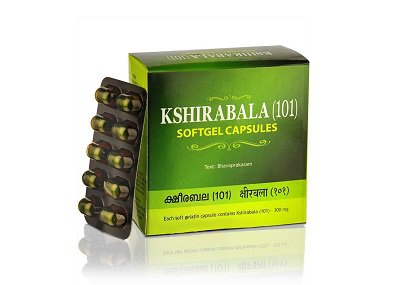 Кширабала 101: для опорно-двигательной системы (100 кап, 300 мг), Kshirabala 101, произв. Kottakkal Ayurveda
