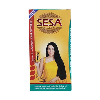 Купить Аювердическое масло для укрепления и роста волос Сеса (Sesa oil) 100мл