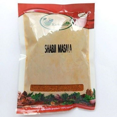 Купить Смесь специй Сабджи масала (для овощей) пакет | Sabji masala | 100 г | Karmeshu