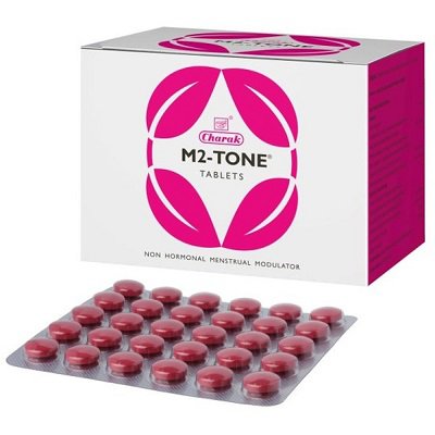 М2-тон, лечение репродуктивной системы, 30 таб, производитель Чарак; M2-tone, 30 tabs, Charak