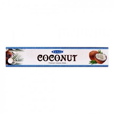 Купить Благовония Сатья Кокос Премиум Coconut Satya, 15 гр