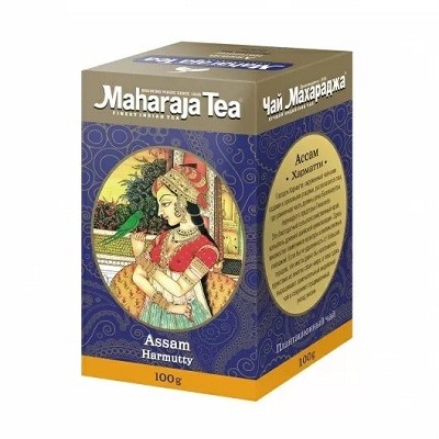 Купить Чай черный Махараджа Ассам Харматти рассыпной, 100 г