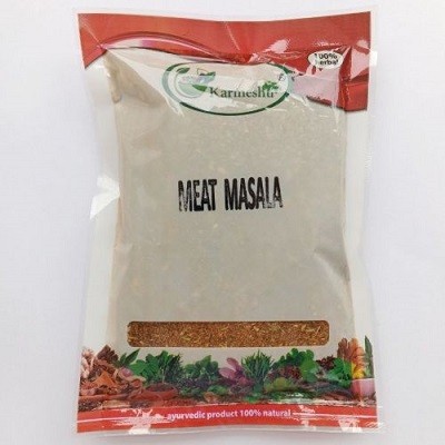Купить Смесь специй Мит масала (для мяса) пакет | Meat masala | 100 г | Karmeshu
