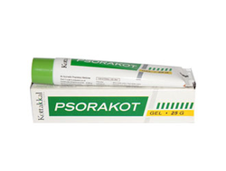 Купить Псоракот, гель от псориаза и других заболеваний кожи, 25 г, Psorakot gel, 25 g, Kottakkal Ayurveda