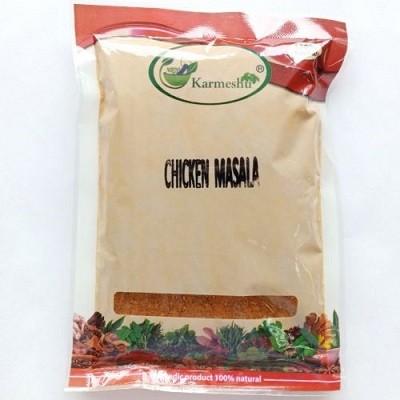 Купить Смесь специй Чикен масала (для курицы) пакет | Chiken masala | 100 г | Karmeshu