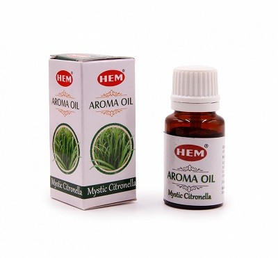 Купить HEM Aroma oil Mystic CITRONELLA (Ароматическое масло Мистическая ЦИТРОНЕЛЛА, Хем), 10 мл. 