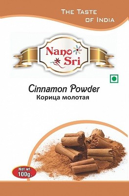 Купить Корица молотая Нано Шри / Cinnamon ground Nano Sri 100 гр