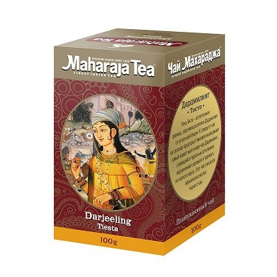 Купить Чай «Махараджа» индийский чёрный байховый «Дарджилинг Тиста» 100 г
