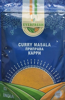 Купить Приправа Карри Curry Masala Everfresh 100 г