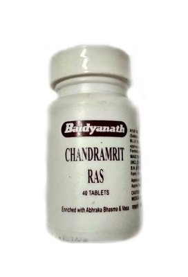 Купить Чандрамрит рас 40 таб, Chandramrit Ras Baidyanath, Индия