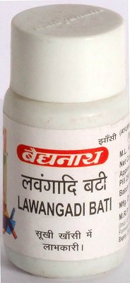 Купить Лавангади Бати Lawangadi Bati Baidyanath 80 таб от кашля. Применяются при простуде бронхов,