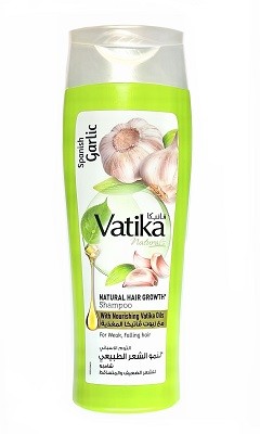 Купить Шампунь Дабур Ватика Чеснок для активного роста волос (Garlic Shampoo) Dabur Vatika, 200 мл.