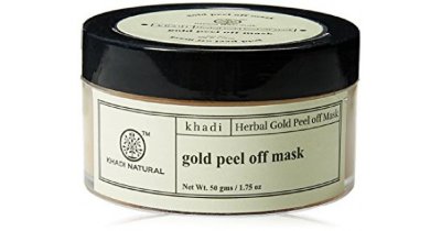 Пленочная маска-пилинг для лица Кхади Голд (Gold peel off mask, Khadi), 50 гр.