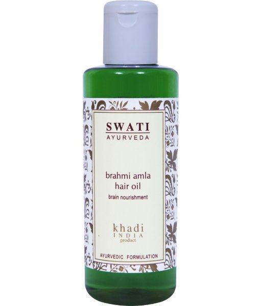 Купить Кхади Масло для волос Амла Брахми Khadi Amla & Brahmi  Hair Oil 210 мл
