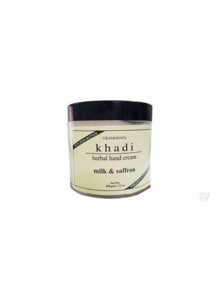 Купить Крем для рук Молоко и Шафран Кхади (khadi hand cream Milk and Saffron)50 гр
