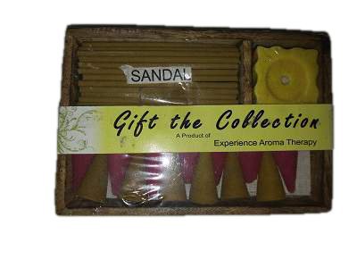 Купить Подарочный набор благовоний в коробке из мангового дерева