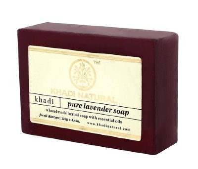 Кхади лаванда мыло ручной работы (Khadi Lavender soap) 125гр.