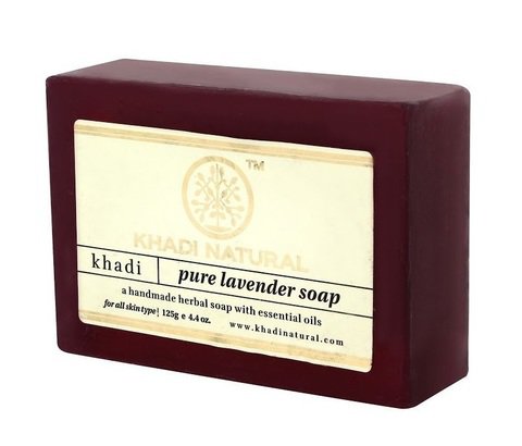 Купить Кхади лаванда мыло ручной работы (Khadi Lavender soap) 125гр.