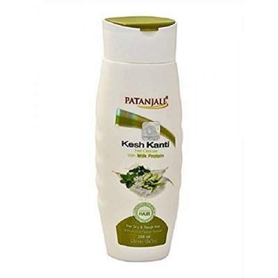 Шампунь патанжали Patanjali Kesh Kanti Hair Cleanser With Milk Protein 200ml
