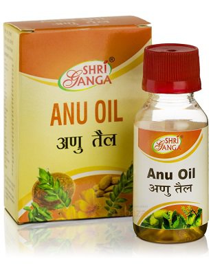 Масло для носа Ану Оил, Шри Ганга (Anu oil Shri Ganga), 50 мл