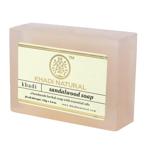 Купить Натуральное мыло Khadi SANDAL WOOD SOAP / Кхади мыло "Сандаловое дерево" 125 гр.