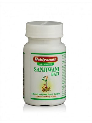 Сандживани Вати - противовирусное средство, 80 таб, производитель Байдьянатх; Sanjiwani Bati, 80 tabs, Baidyanath