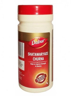 Купить Шатаварьяди Чурна, 60 г, производитель Дабур; Shatawaryadi Churna, 60 g, Dabur