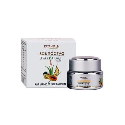 Купить Омолаживающий крем для лица Красавица Патанджали Аюрведа / Divya Patanjali Saundarya Anti Aging Cream 15 гр.