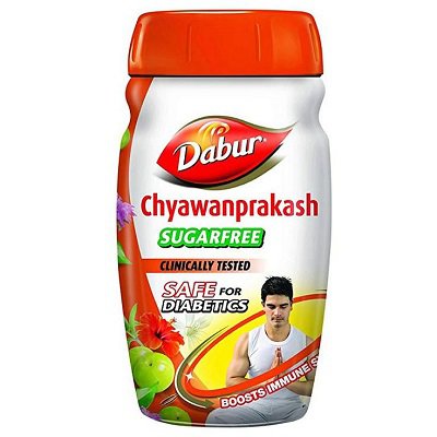 Купить Чаванпраш без сахара, Дабур / Dabur Chawanprakash Sugarfree, 500 гр.