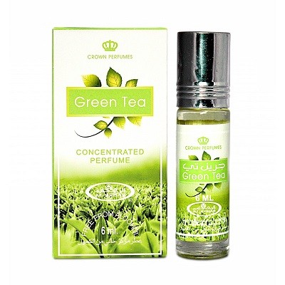 Купить Масляные духи ЗЕЛЕНЫЙ ЧАЙ, Аль-Рехаб 6 мл. Al-Rehab Concentrated Perfume GREEN TEA 