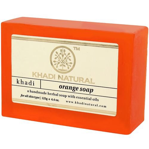 Купить Мыло ручной работы Кхади"Апельсин" Khadi orange soap