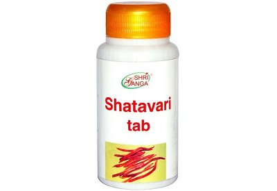 Купить Шатавари Шри Ганга, Shatavari Shri Ganga, 120 таб.