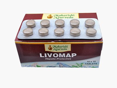 Ливомап, лечение заболеваний печени, 10 таб, производитель Махариши Аюрведа; Livomap, 10 tabs, Maharishi Ayurveda